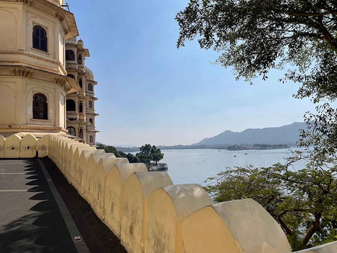 Udaipur City Palace on the lake Pichola