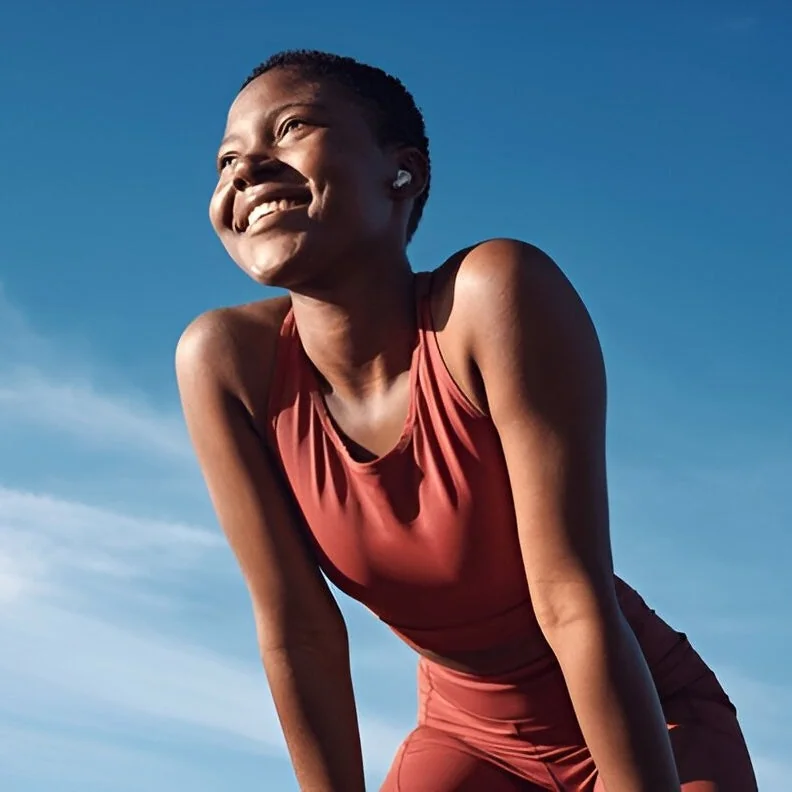 Healthy Woman exercising