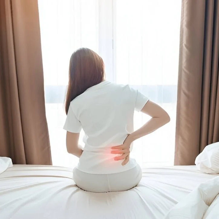 Woman with Back Pain